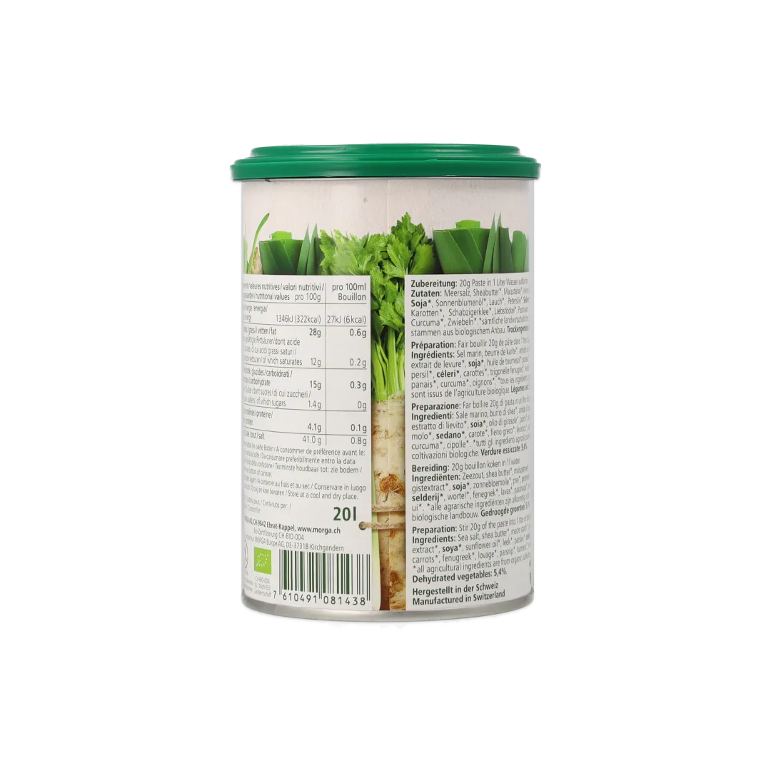 Morga Brodo Vegetale Bio istantaneo 400 g biologico