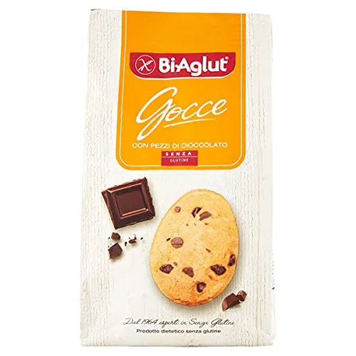 Biaglut Biscotti Gocce cioccolato 180g 6 confezioni