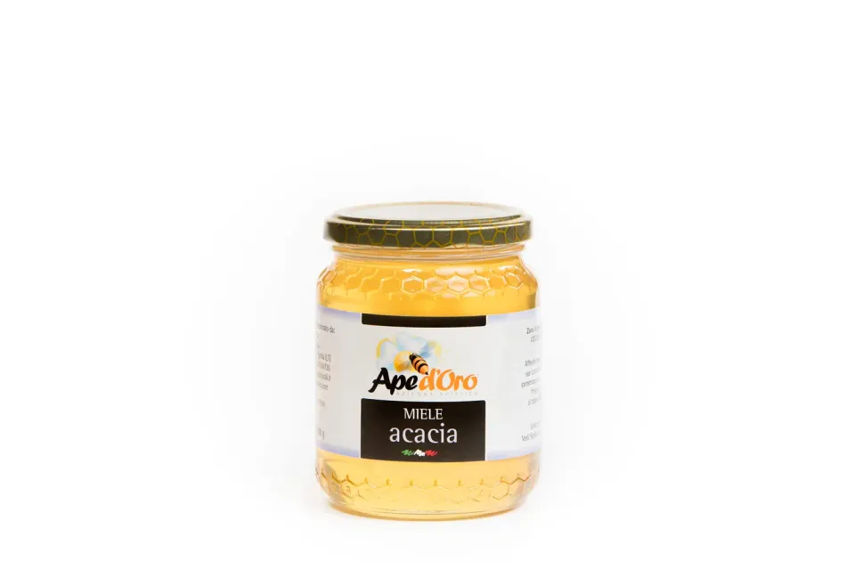 LAZIO Km0 Miele di Acacia 500 g liquido chiaro