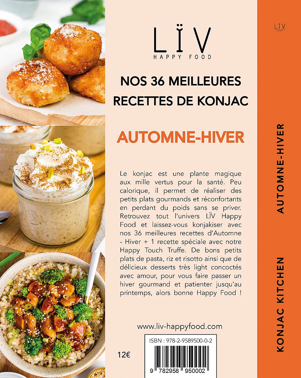 Lïv Happy Food Autunno Inverno libro konjac 37 ricette