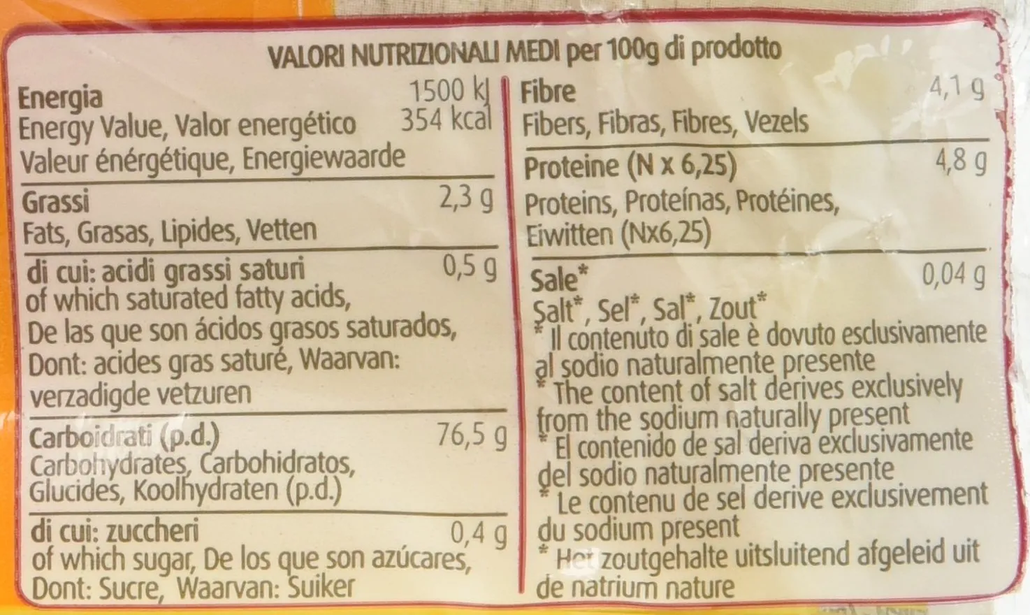 Biaglut Linguine 500g senza glutine di mais