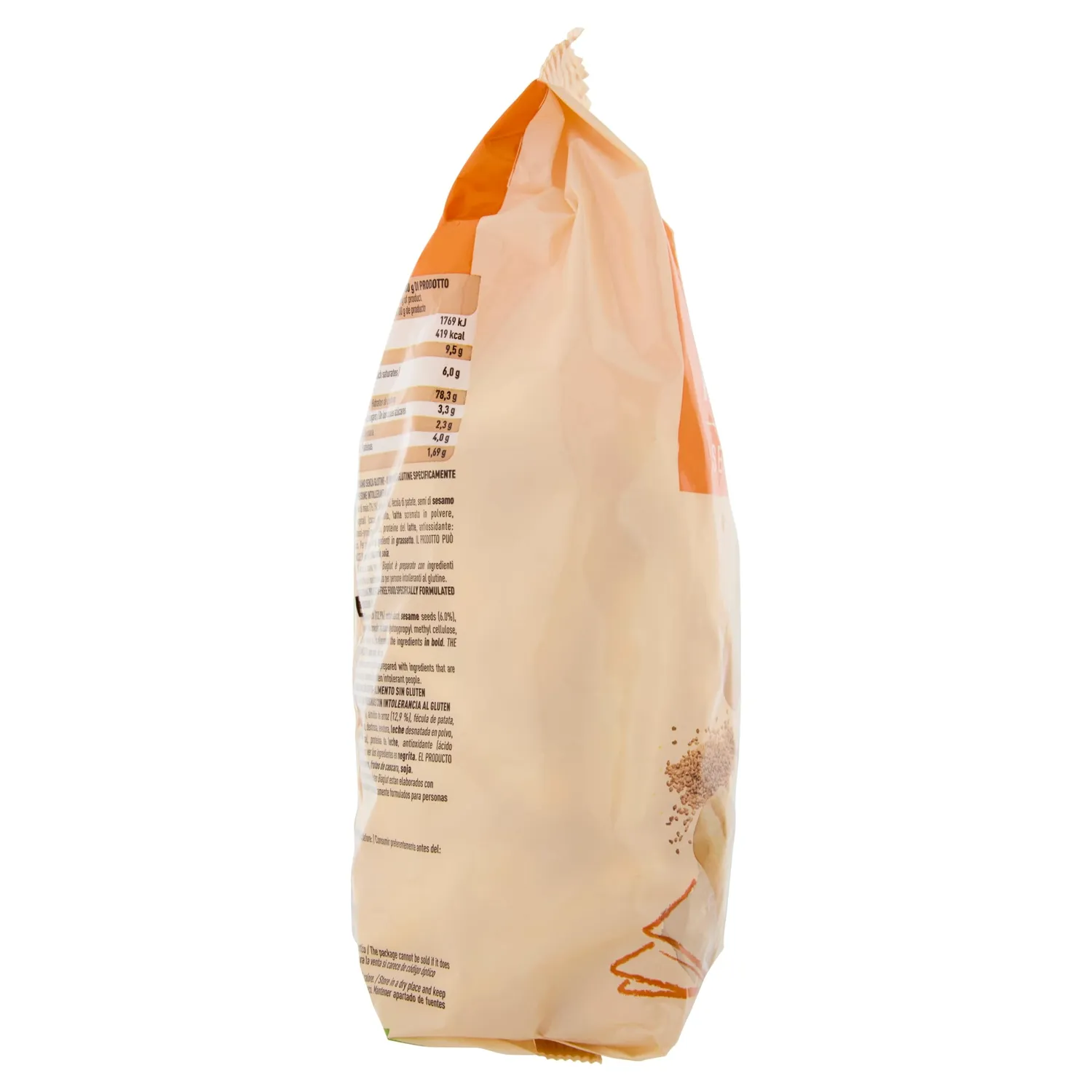 Biaglut Grissini Sesamo senza glutine 150g 6 pezzi