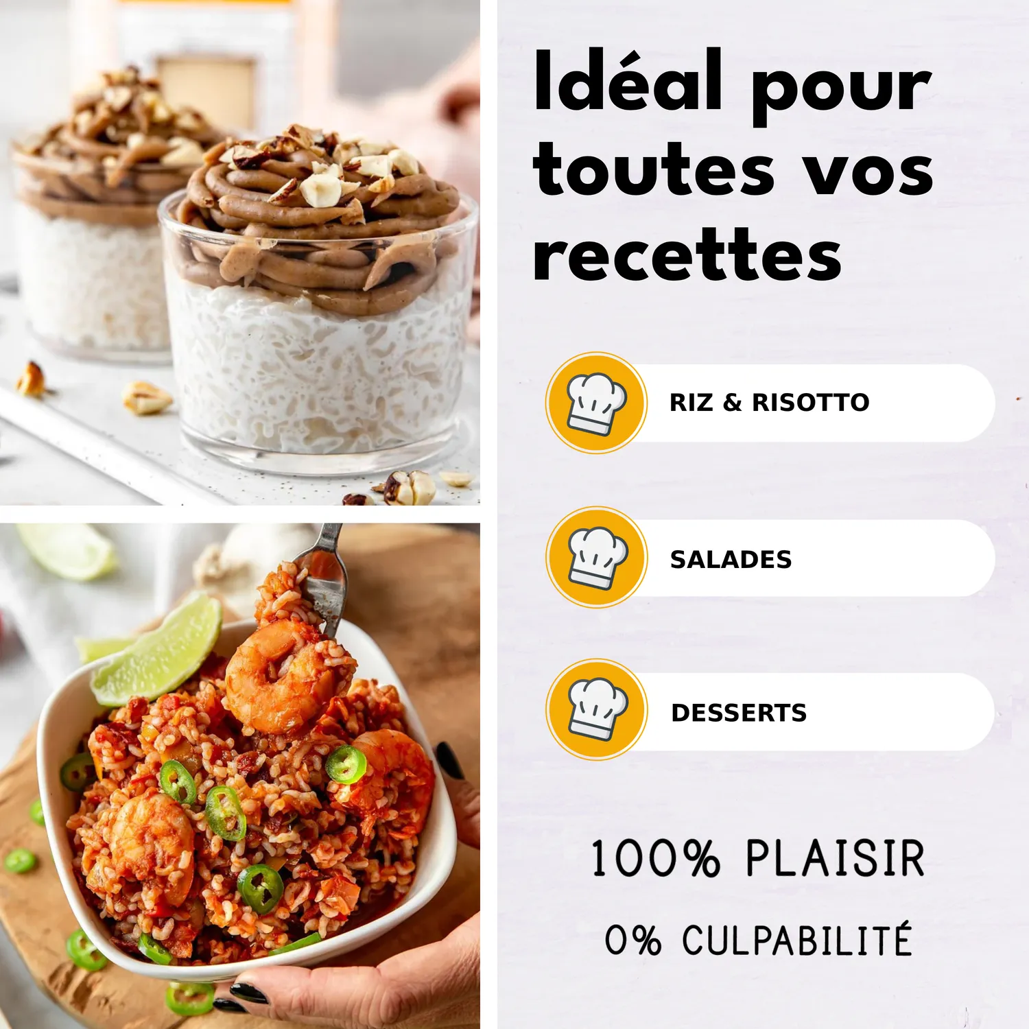 LÏV Happy Food Riso konjac 6 pezzi senza glutine