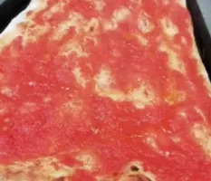LAZIO Km0 Pizza Rossa pizza al pomodoro da forno