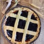 LAZIO Km0 Crostata di ciliege dolce artigianale