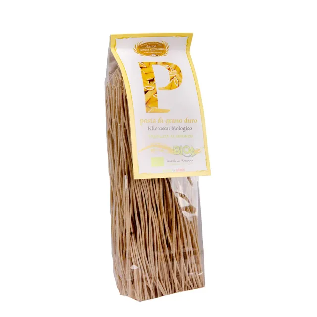 LAZIO Km0 Spaghetti Artigianali di Grano Antico Khorasan Bio pasta