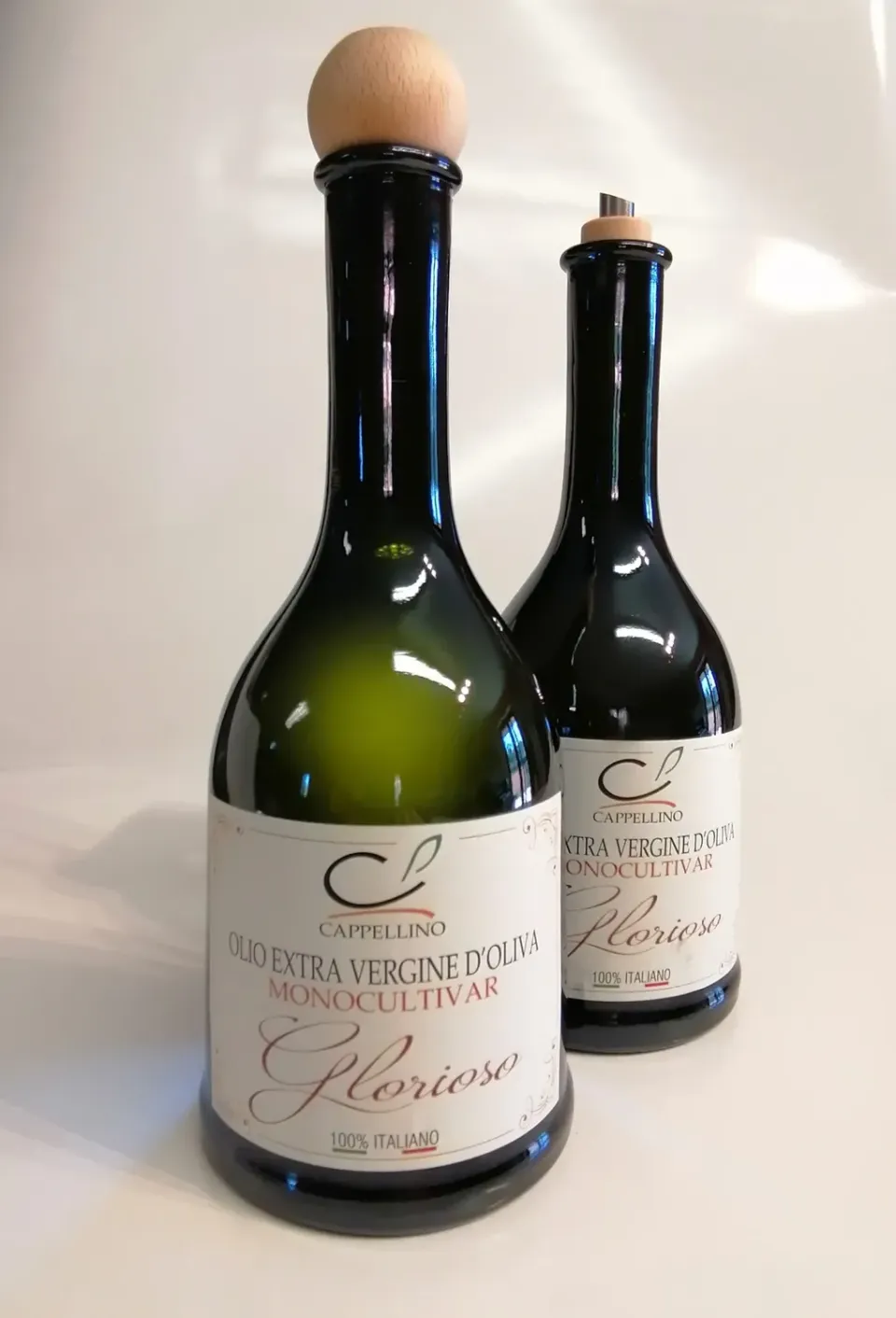 Glorioso olio extra vergine di oliva fruttato