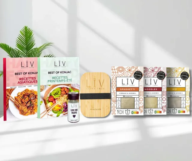 Liv Happy Food Starter Kit Premium pasta konjac senza glutine