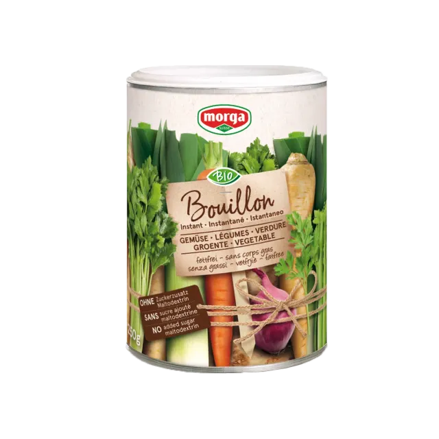 Morga Brodo Vegetale Polvere brodo istantaneo 250 g bio
