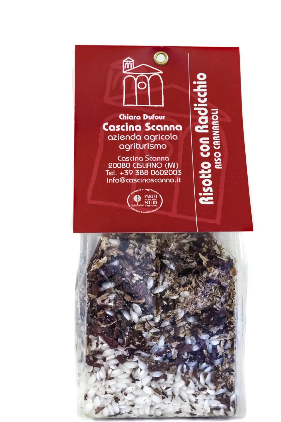 Cascina Scanna riso con radicchio risotto pronto veneto