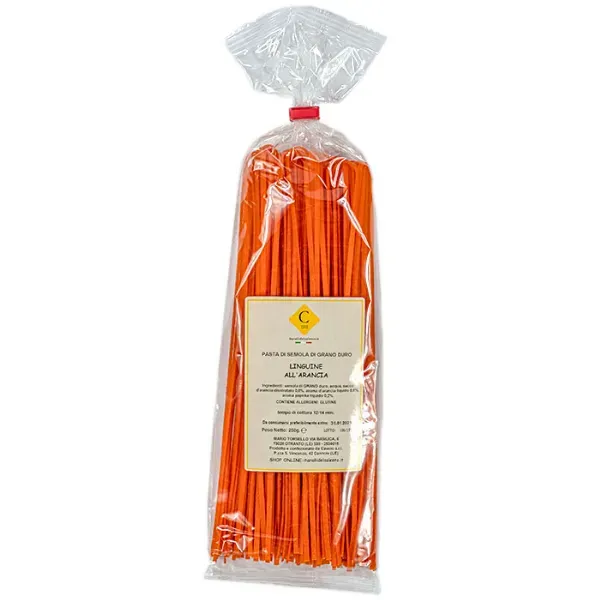 Top Italia Linguine all'Arancia pasta artigianale