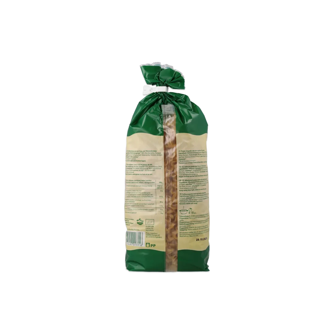 Morga Gancetti Riccioli Bio pasta integrale 500 g soia