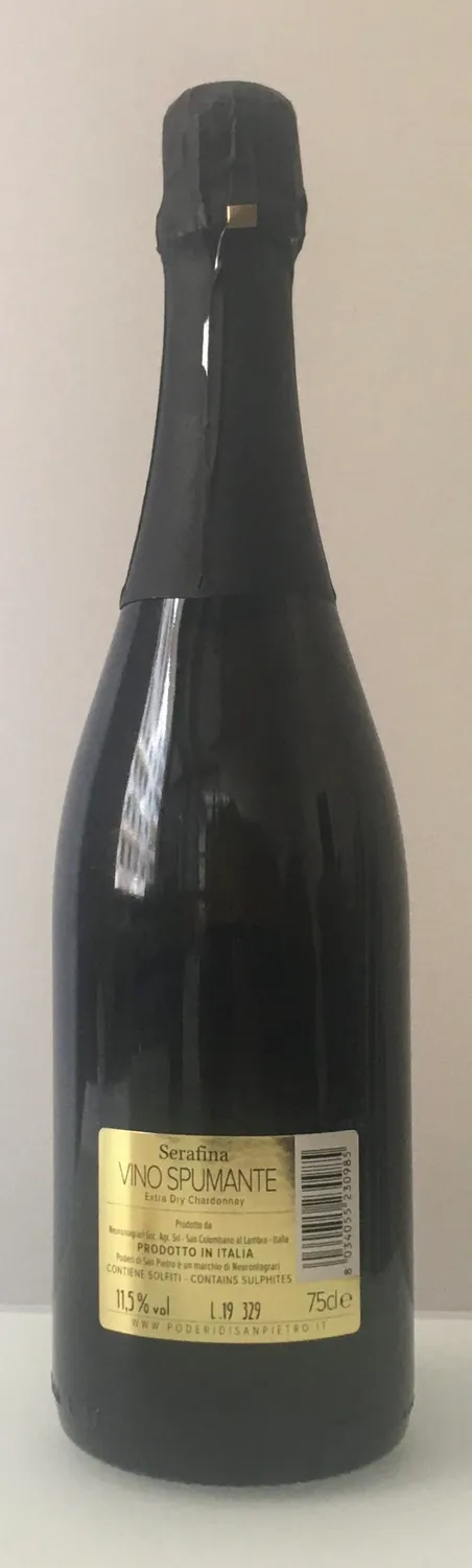 Serafina Extra Dry Chardonnay spumante 75 cl bianco