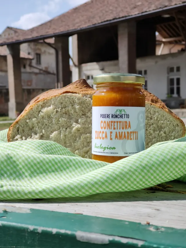 Top Italia Confettura Zucca e Amaretti vasetto artigianale