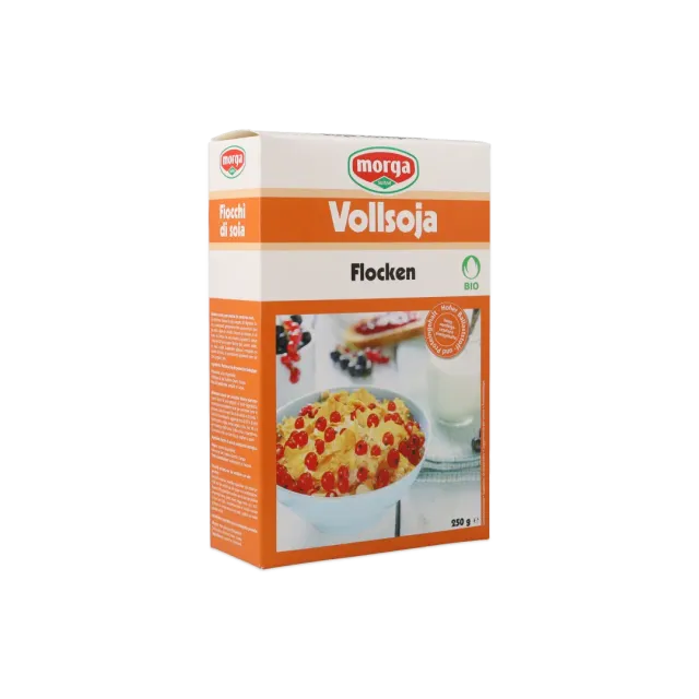 Morga Fiocchi di Soja Bio fiocchi 250 g proteici