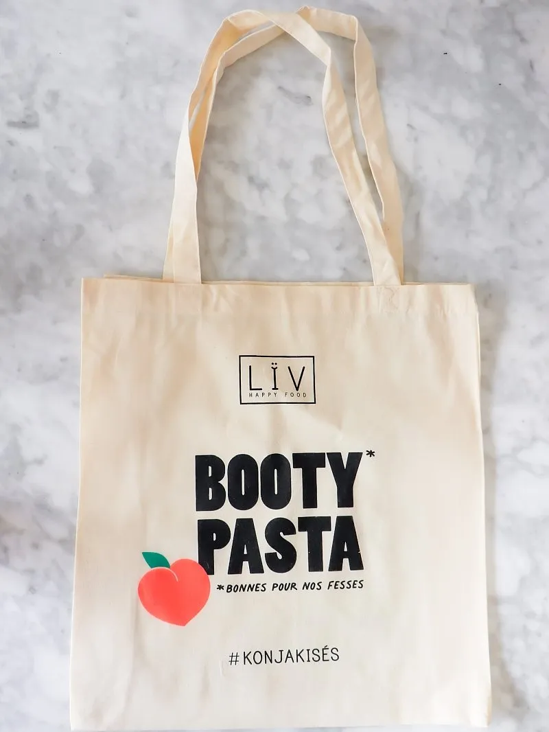 Lïv Happy Food Maxi Tote Bag borsa tela