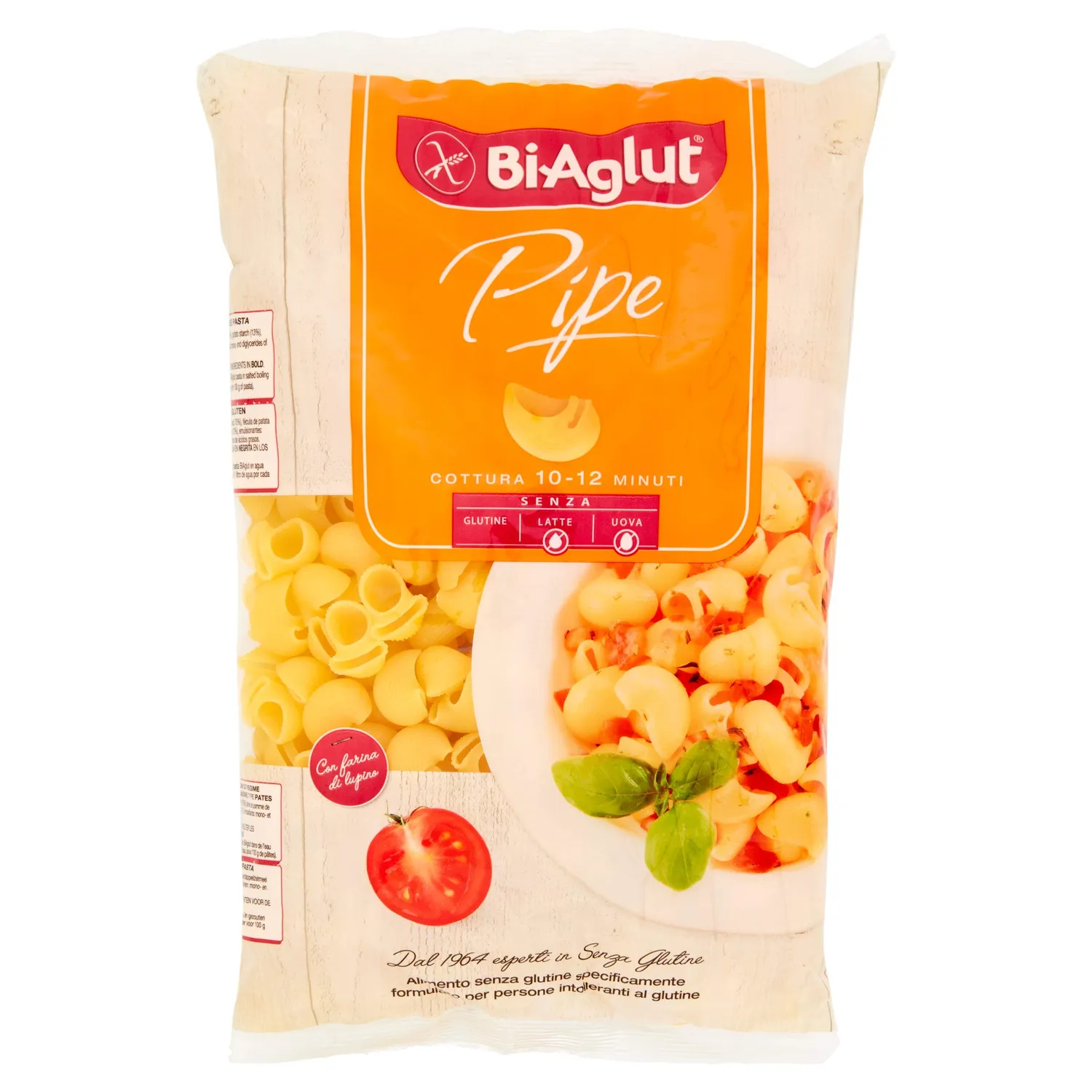Biaglut Pipe mais senza glutine 6 x 500g
