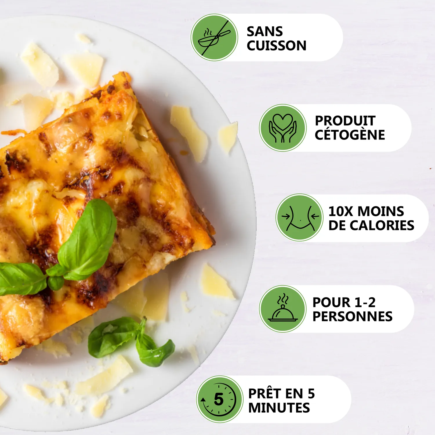 Lïv Happy Food Lasagne konjac 6 pacchetti dietetiche
