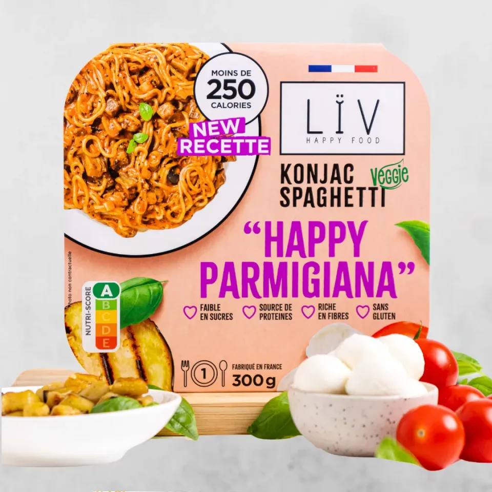 Lïv Happy Food Konjac parmigiana 6 piatti leggeri