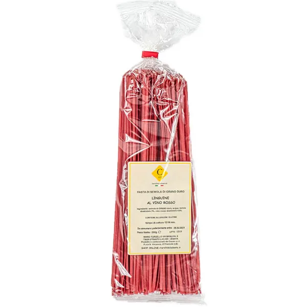 Top Italia linguine al vino rosso pasta artigianale