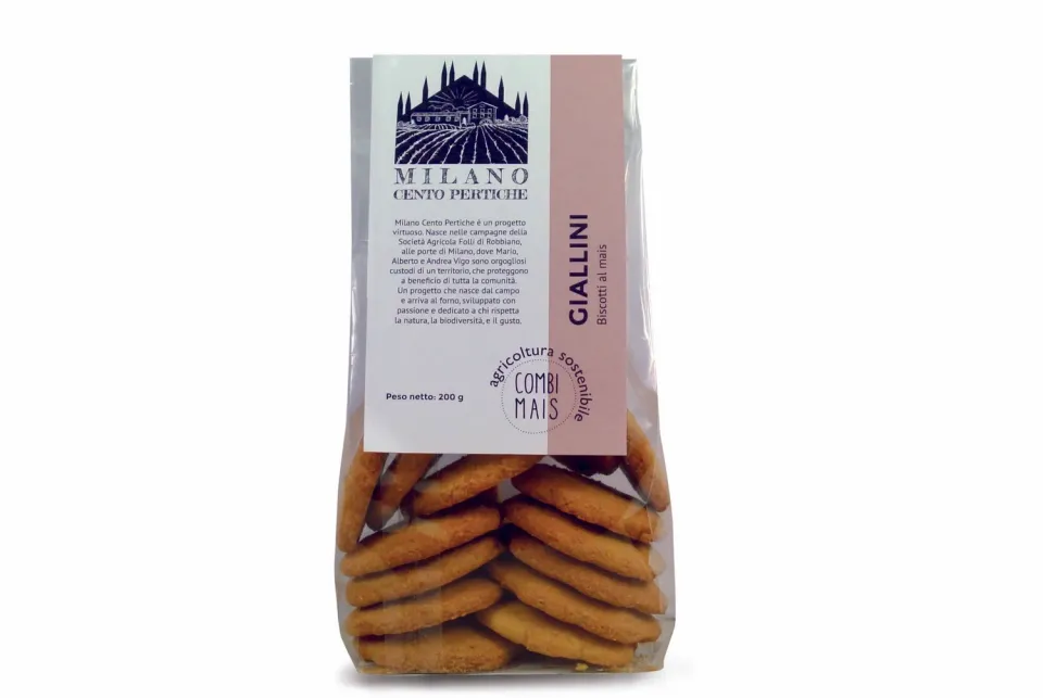 Contino Giallini al Mais Biscotti Friabili Artigianali