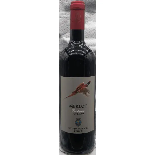 LAZIO Km0 Merlot vino rosso in purezza
