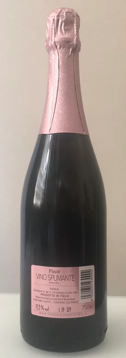 Italialtop pinot rosè extra dry vino 75 cl