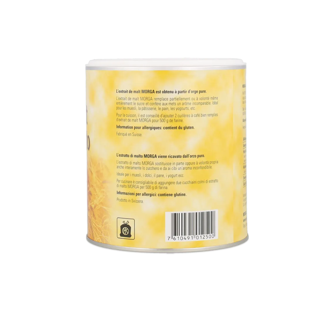 Morga Estratto di Malto 250 g da orzo