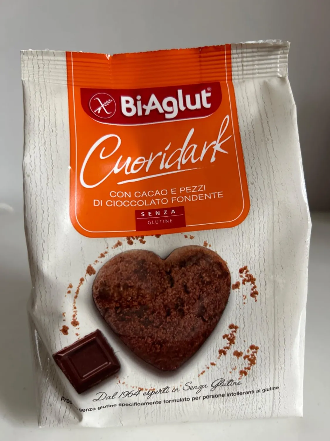 Biaglut Cuori Dark biscotti cacao 6 x 200 g