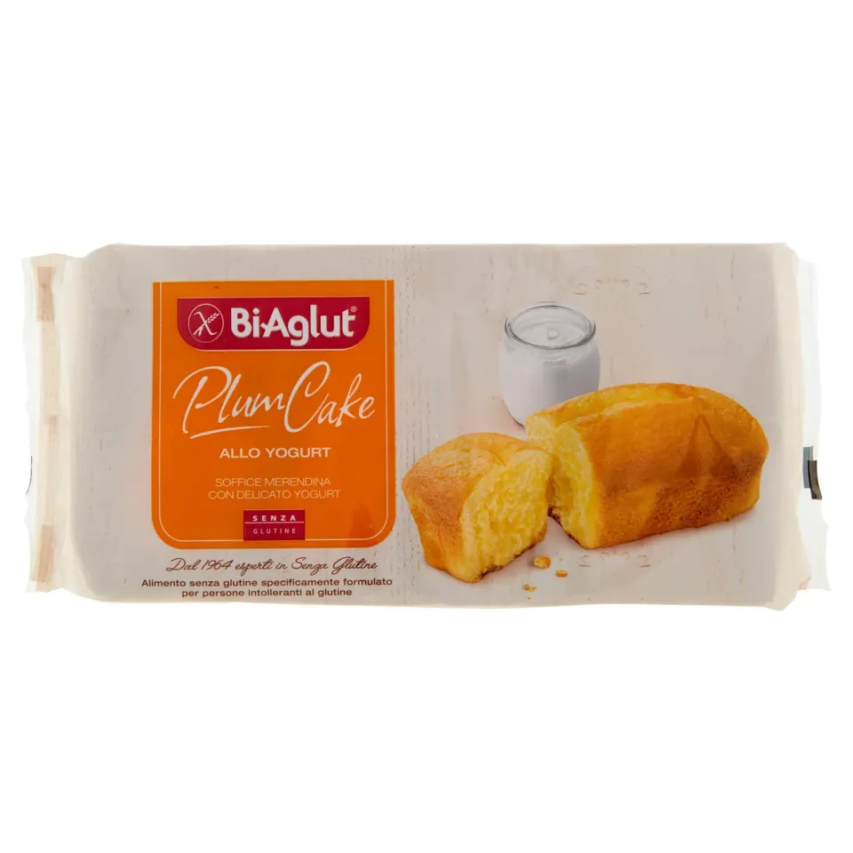 Biaglut Plumcake Yogurt senza glutine 6 x 180g
